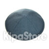 כיפה פשתן בצבע כחול כולל קליפס פנימי